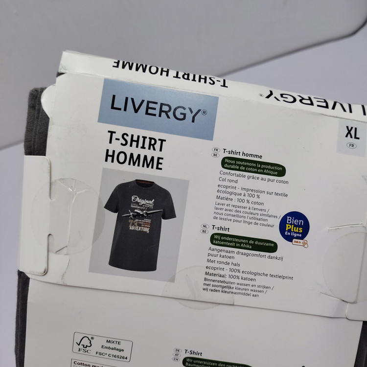 تیشرت آستین کوتاه مردانه لیورجی مدل AirRescure2026