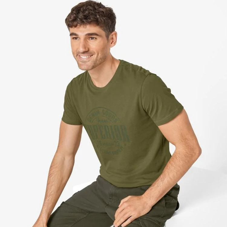 تیشرت آستین کوتاه مردانه لیورجی مدل DENIM2026GOOD